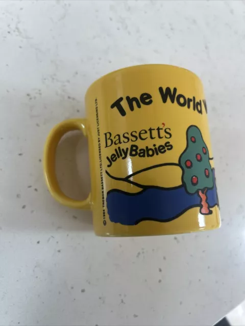 Retro Jelly Babies Yellow 1994 Mug - The World Wobbled When They Made You