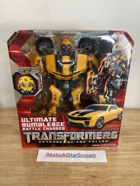 ULTIMATE BUMBLEBEE TRANSFORMERS Revenge of Fallen Battle Charged