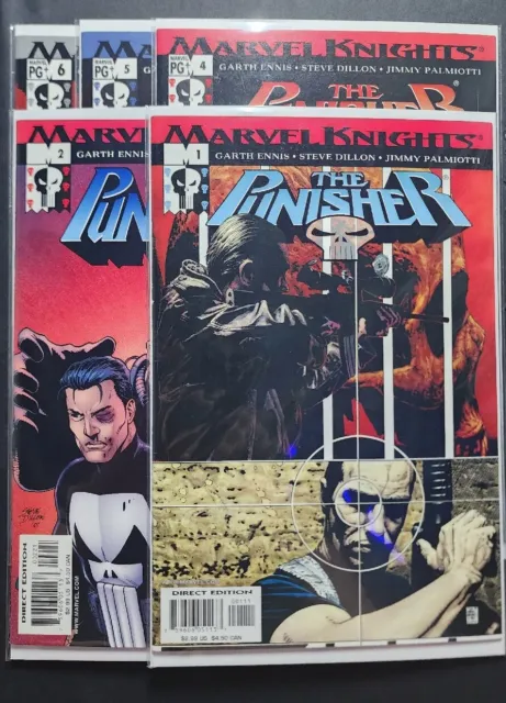 Punisher #1-6 Vol 6 Marvel Knights Missing #3 Marvel Comics Comic Book