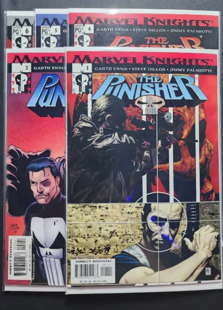Punisher #1-6 Vol 6 Marvel Knights Missing #3 Marvel Comics Comic Book