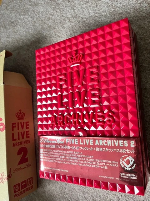 L'ARC～EN～CIEL FIVE LIVE ARCHIVES 2〈Full production… JD $414.77
