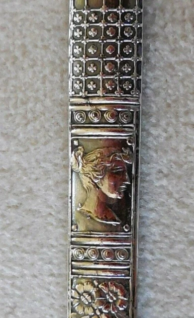 Antique Art Nouveau Silverplated Button Hook