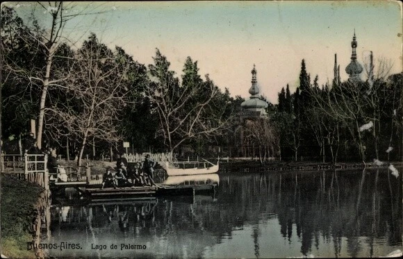 Ak Buenos Aires Argentinien, Lago de Palermo - 2769238