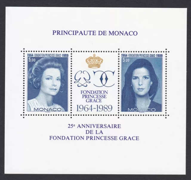 Principauté de Monaco  Bloc feuillet  neuf** N° BF 48  / 1989