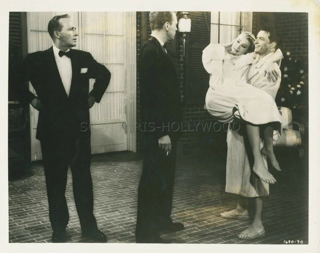 Photo De Presse Cinéma - Bing Crosby, Grace Kelly & Frank Sinatra - Tirage D'époque