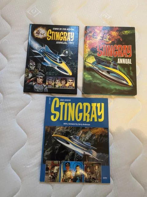 Bundle of Stingray Books. Gerry Anderson