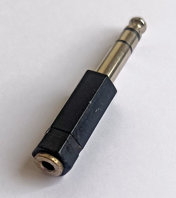 ADAPTATEUR JACK 3.5mm FEMELLE VERS 2.5mm MÂLE – Réducteur Audio/vidéo Stéréo – NEUF