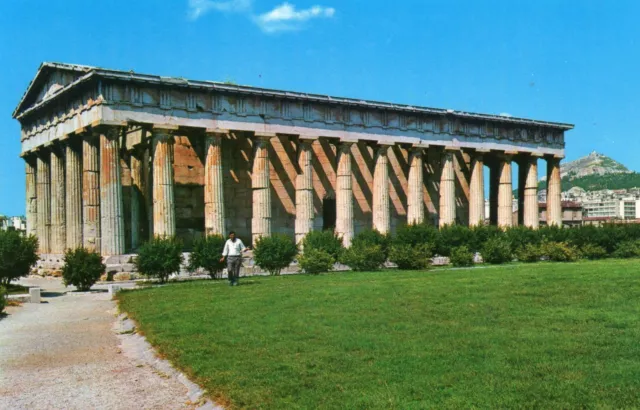 Alte Ansichtskarte :Griechenland Theseion / Tempel des Hephaistos/nicht gelaufen