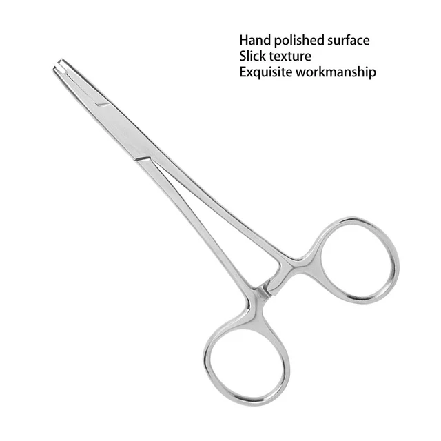 (4 mm) Alicates perforadores de cuerpo de acero inoxidable Fórceps perforadores para ombligo TDM