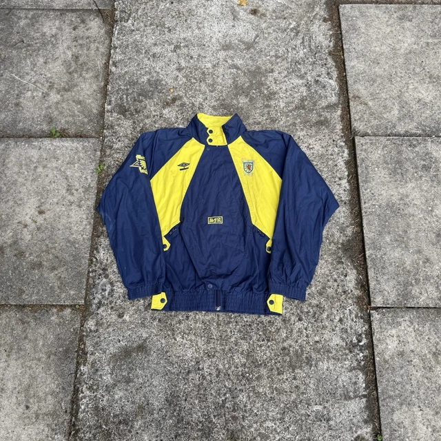 【1990-92 Umbro Scotland tracktop jacket】 Scotland 1990-92 Umbro Track Jacket National Football Team