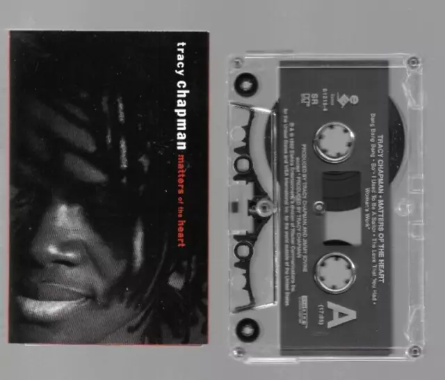 Tracy Chapman – Matters Of The Heart Cassette Tape - 1992 - Elektra  61215-4