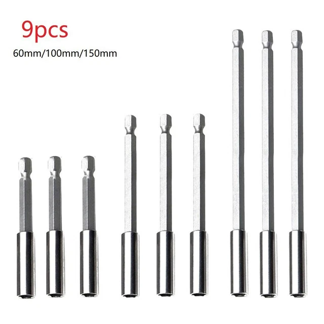 Must Have 9 pz. cacciavite magnetico estensione punta supporto per Elektrower