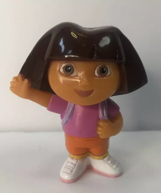 Nick Jr Dora The Explorer Waving PVC Figure Toy Viacom Mattel 2006 Cake Topper