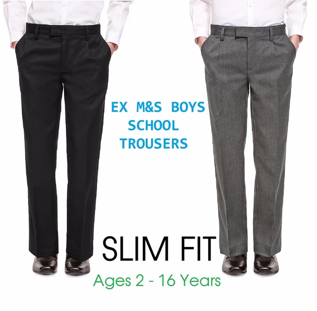 M & s school trousers deals