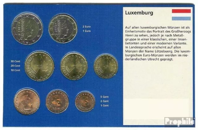 Luxemburg 2003 Stgl./unzirkuliert Kursmünzensatz 2003 EURO Nachauflage