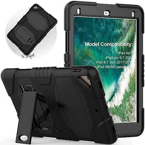 SEYMAC Coque pour iPad 97 Pouces iPad 6ème/5ème Génération 2018/2017 iPad Air...