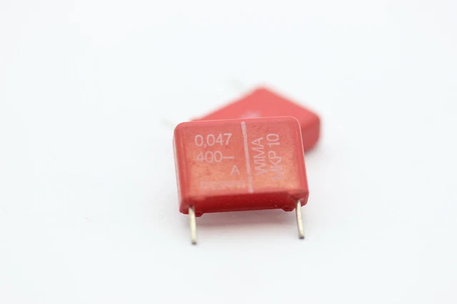 Condensatore Di Sicurezza Vishay/Roederstein 0.047uF 47nF 630V – Polipropilene, Radiale, PCB