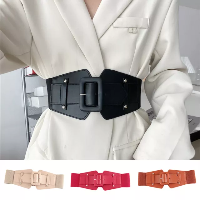 Women's Wide Elastic Corset Corset Belt Girdle For Dress Girdle Plus Size AU NEW