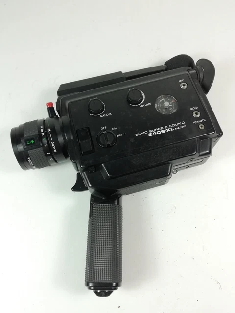 Caméra Super 8 Elmo 260s-xl Macro - Pour Pièces Ou Réparation, Ne Fonctionne Pas
