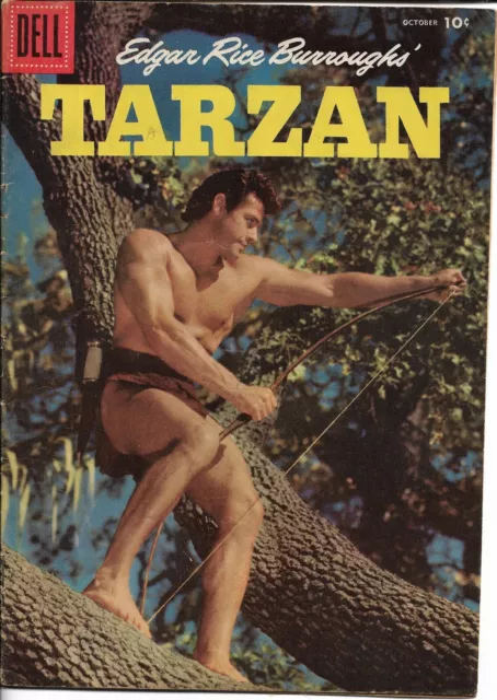 Edgar Rice Burroughs' Tarzan #85 - Dell Comics 1956 - Silver Age