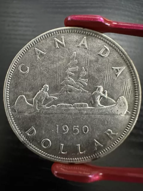 1950 Canadian Silver Dollar