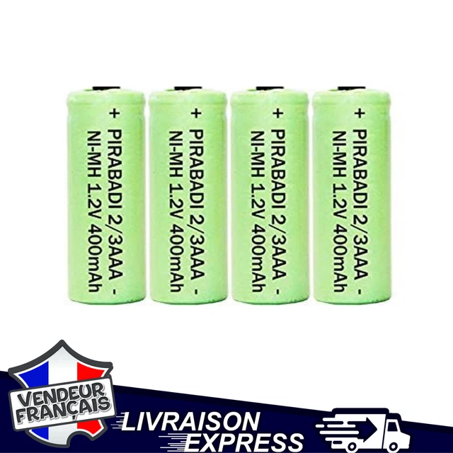 Lot Batterie Lithium 24V 20000mAh (20Ah) - Rechargeable - 130x125x65mm
