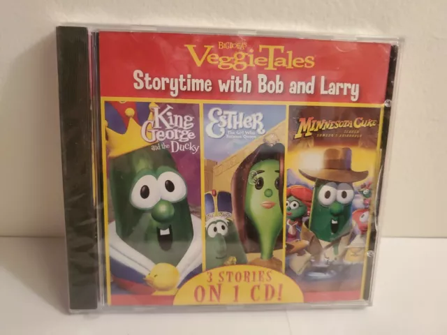 VeggieTales: Storytime with Bob and Larry; King George Esther (CD, 2007) New
