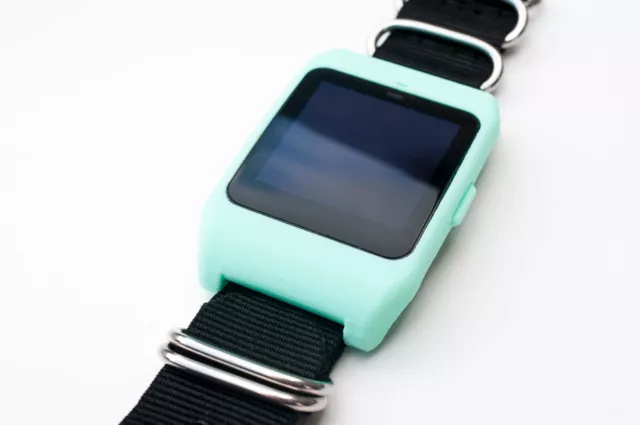 SONY SMARTWATCH 3 SWR 50 custodia adattatore con cinturino in nylon nero EUR 26 35 PicClick IT