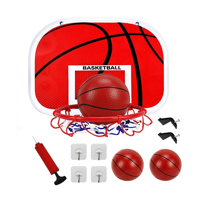 2022 Neu Basketballkorb Kinderspielzeug Verstellbar Zubehör 2 Bälle Mobil