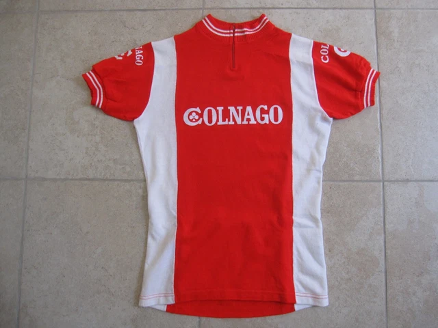 Short Cycliste Vintage Colnago Fabriqué En Italie - Taille L, Noir, Occasion Rare