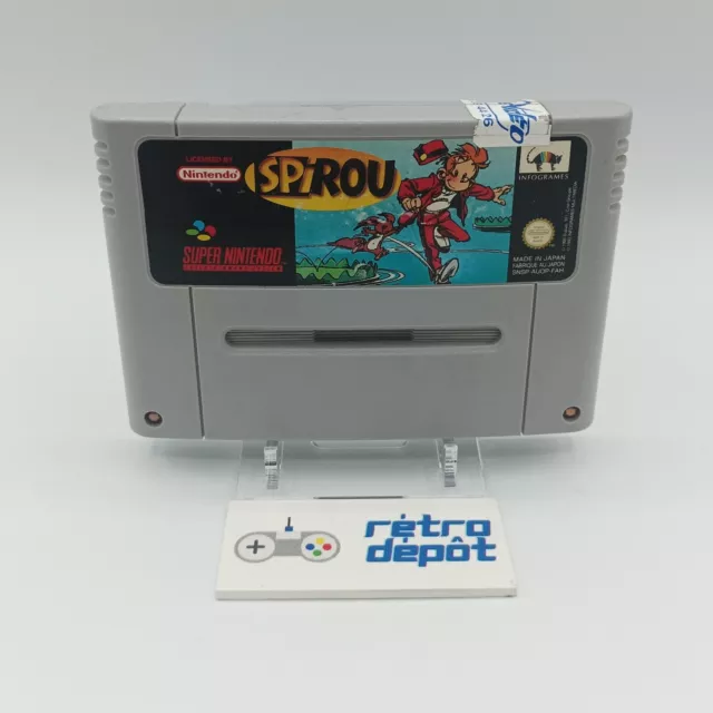 Spirou / Super Nintendo SNES / PAL / FR / FAH