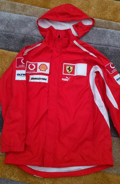 FERRARI PUMA MICHAEL Schumacher 2005 F1 Rain Jacket Formula Size