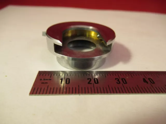 Unitron Pol Objective Holder Pol Optics Microscope Part As Pictured &8-B-35