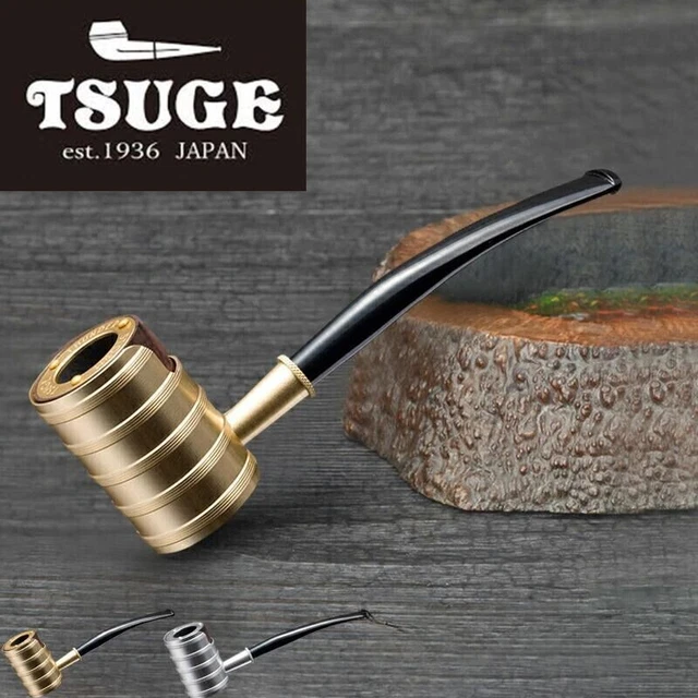 パイプ「TSUGE」/「BEST BRAIR」 TSUGE : CIGARETTE PIPE ( Aluminum+Briar ) :Super Cool Design