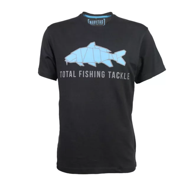 TOTAL FISHING TACKLE X Navitas T-Shirt V2 NEW Fishing T-Shirt *All