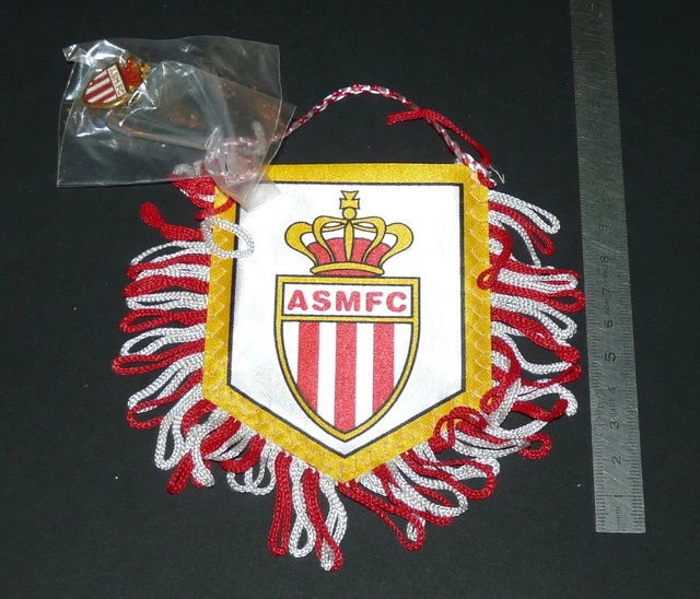 I love Monaco Monte Carlo fanion vintage football foot pennant wimpel as ASM