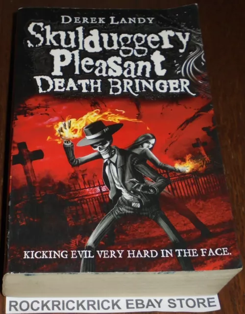 Skulduggery Pleasant - Death Bringer Book By Derek Landy 2011 608 Pages