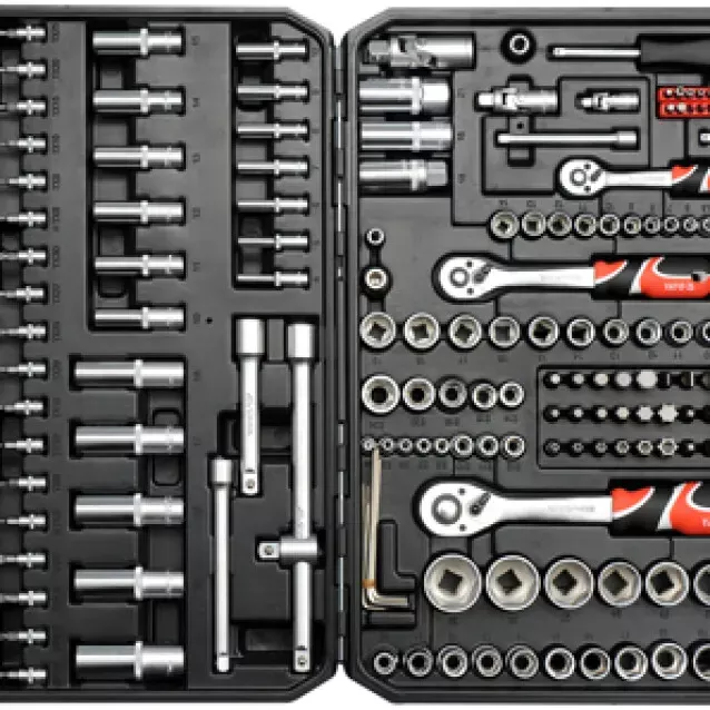Set di bussole 1/2" 1/4" 3/8" 173pezzi Yato YT-38931 [YT-38931]