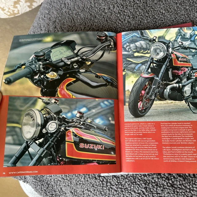 CAFE RACER MAGAZINE classic custom bikes dec/jan 26 issue 102 £10.80 ...