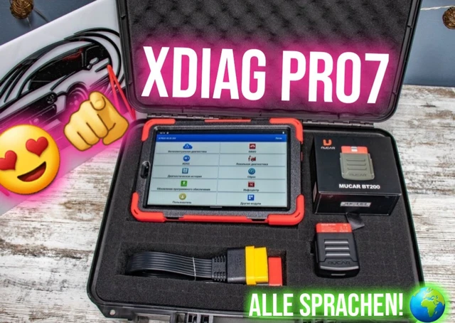 🚨 WELTPREMIERE - Xdiag PRO7 - 2027 🚨 wie Diagzone Zdiag ProDiag ...
