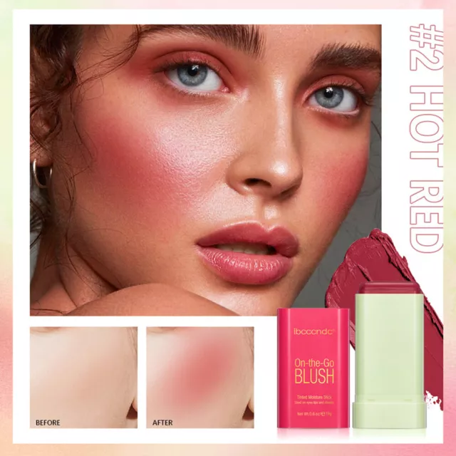Three-Dimensional Pulver Rouge Kosmetik Beauty Blush Stick