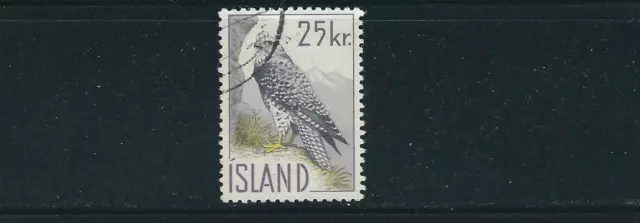 Islanda 1959-60 Gyrfalcon (Scott 323 Alto Valore ) VF Usato