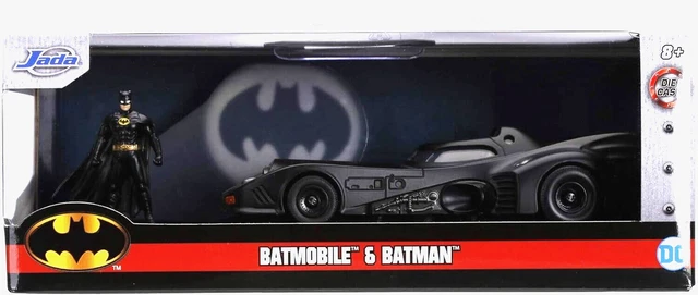 Batmobile 1989 Avec Batman échelle 1/24 Jada Toys - Modèle Die-cast, 31