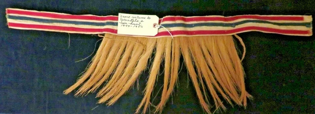 !!! RARE  African dance costume element ,Tutsi, Kivu, East Congo, 1949 -1950 !!!