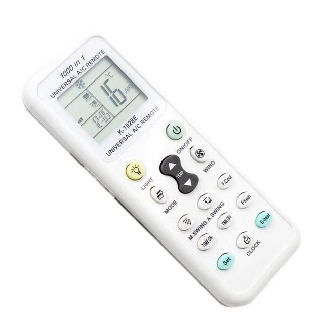 Universal Aircon Remote Replacement AC Air Conditioner Control 1 in 1000 Brands