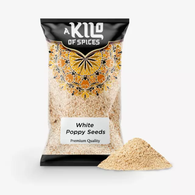 White Poppy Seeds (Kaskas) Premium Quality 1kg 10kg