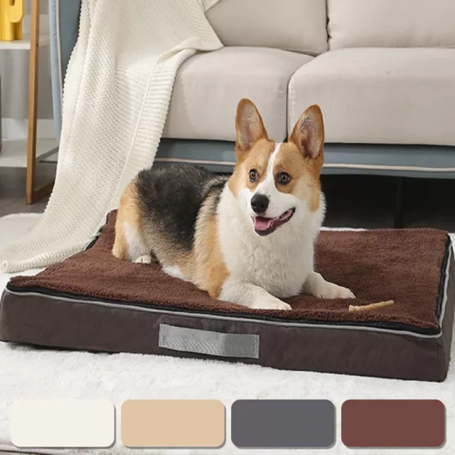 Orthopedic Memory Foam Dog Bed Pet Sleeping Cushion Sofa Washable Pet Mattress