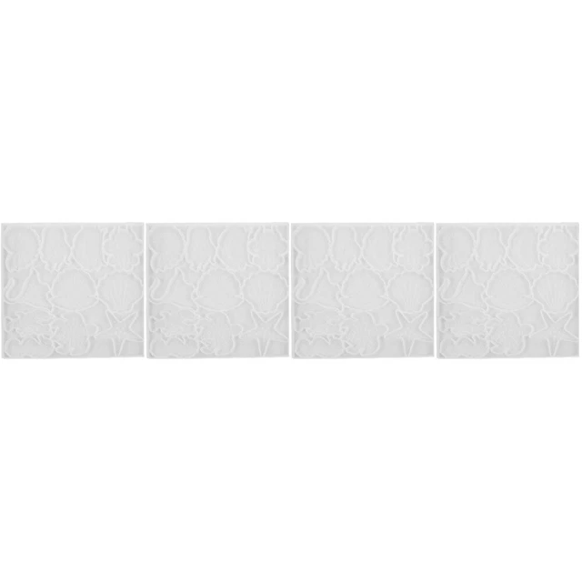 4 pz stampo in silicone per animali marini antiaderente stampo fai da te portachiavi