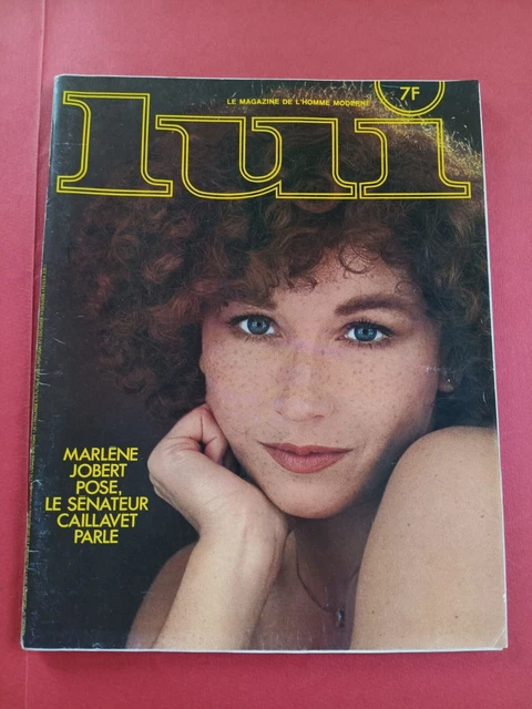 LUI N°180 / MARLENE JOBERT POSE - le magazine de l'homme moderne / avec ...