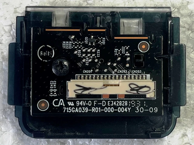 Philips 715GA039 R02 000 004Y Ersatzteil: IR Modul Menü Taste für